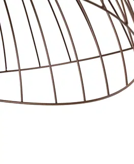 Stropne svietidla Dizajnové stropné svietidlo bronz 45 cm - Pua
