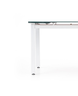 Jedálenské stoly HALMAR Alston rozkladací jedálenský stôl béžová / biela