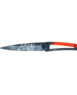 Outdoorové nože Nôž Deejo STREET Collection, Black 37G, Orange, Skate 1GB110