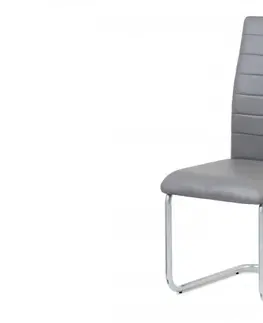 Jedálenské stoličky a kreslá Jedálenská stolička DCL-102 Autronic Sivá