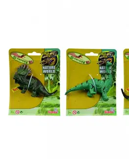 Hračky - figprky zvierat SIMBA - Gumový Strečový Dinosaurus, 4 Druhy