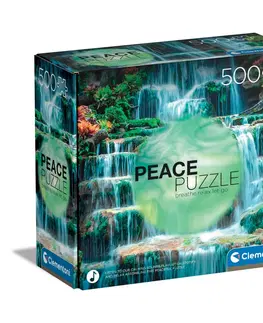 Hračky puzzle CLEMENTONI - Puzzle 500 dielikov Peace - The Flow
