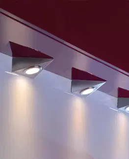 Ďalšie nábytkové svetlá Paul Neuhaus Podhľadové LED Helena trojuholník 3 ks 3 000 K