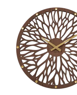 Hodiny Drevené hodiny Lavvu Wood LCT1180, 49cm