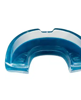 futbal Chránič zubov na rugby R500 veľkosť L modrý (hráči > 1,70 m)