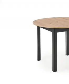 Jedálenské stoly Rozkladací jedálenský stôl RINGO Halmar Dub craft