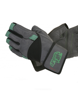 Fitness rukavice Fitness rukavice Mad Max Wild šedo-zelená - S