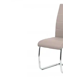 Jedálenské stoličky a kreslá Jedálenská stolička HC-481 Autronic Sivá