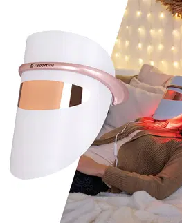 Lampy pre svetelnú terapiu Ošetrujúca LED maska na tvár inSPORTline Esgrima