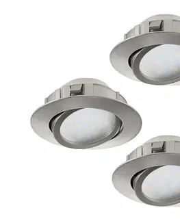 LED osvetlenie Eglo Eglo 95859- SADA 3x LED Podhľadové svietidlo PINEDA 1xLED/6W/230V 