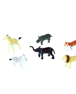 Hračky - figprky zvierat RAPPA - Zvieratá divoká 6 ks na blistru