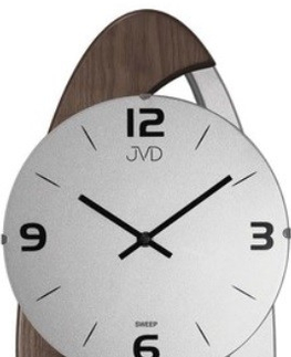 Hodiny Dizajnové kyvadlové nástenné hodiny JVD NS15021/ 78, 58cm