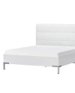 Dvojlôžkové postele Postel Piano KR160V-70/KA crystal white