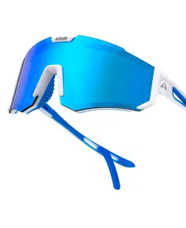 Slnečné okuliare Juniorské slnečné okuliare Altalist Kizuna JR bielo-modrá s modrými sklami