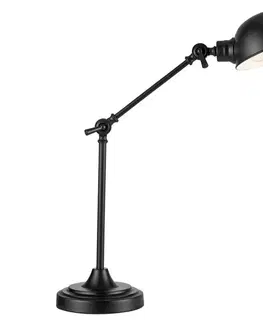 Lampy Markslöjd Markslöjd 108584 - Stolná lampa PORTLAND 1xE27/40W/230V čierna 