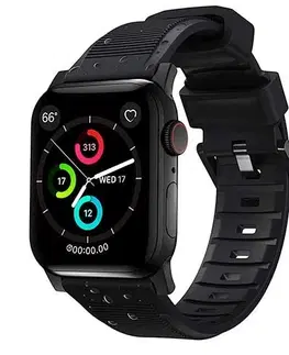 Príslušenstvo k wearables Nomad Rugged Strap pre Apple Watch 42/44 mm - Black Hardware NM1A41BN00