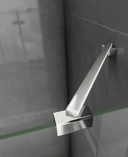 Sprchové dvere H K - Vaňová zástena S3 CLEAR 100x140cm - trojdielna sklopná, číre sklo SE-S3CLEAR100