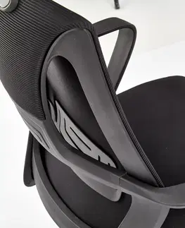 Kancelárske stoličky HALMAR Valdez kancelárske kreslo čierna