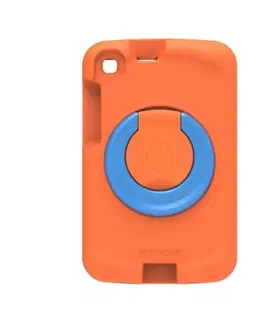 Puzdrá na tablet PC a čítačky ekníh Samsung Kids Cover Tab A 8.0 (2019), orange - OPENBOX (Rozbalený tovar s plnou zárukou)