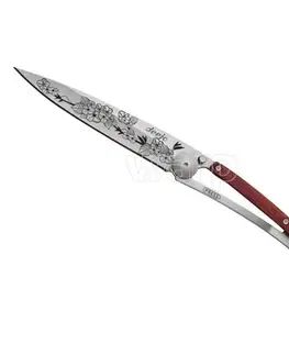 Outdoorové nože Nôž Deejo TATTOO 37G, Wing, Rosewood Cherry blossom 1CB017