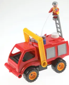 Hračky - dopravné stroje a traktory LENA - Aktívny Hasič