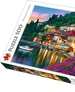 Hračky puzzle TREFL - Puzzle Jazero Como 500
