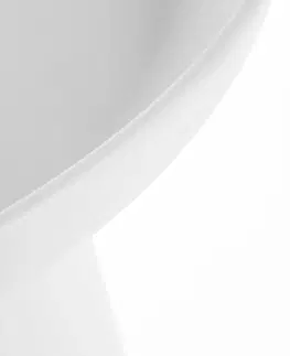 Konferenčné stolíky HALMAR Alexis okrúhly príručný stolík biela