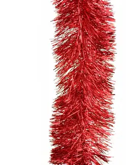 Vianočné dekorácie Vianočná reťaz Exclusive, pr. 11 cm, 4,5 m, červená
