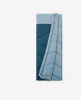 kemping Kempingový spací vak Ultim Comfort 10° z bavlny modrý