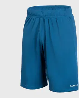 nohavice Basketbalové šortky SH100 unisex modré