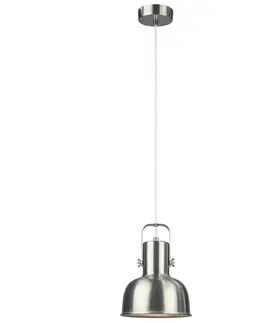 Lampy Visiaca lampa v retro štýle, kov, matný nikel, AVIER TYP 3