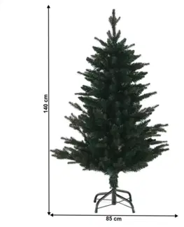 Vianočné stromčeky 3D vianočný stromček, 140 cm, zelená, CHRISTMAS TYP 8