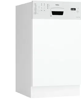 Dvierka a čelá zásuviek pre kuchynske skrinky Predná stena umývačky Max 45po biela