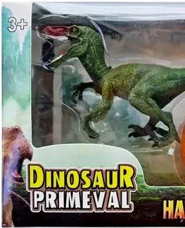 Hračky - figprky zvierat LAMPS - Dinosaurus s vajíčkom Velociraptor 2v1
