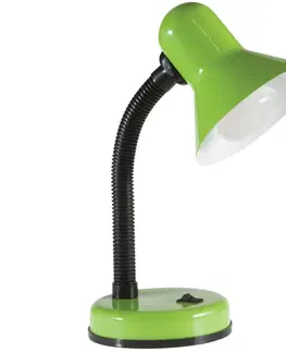 Lampy  Stolná lampa SMIESZEK 1xE27/40W/230V zelená 