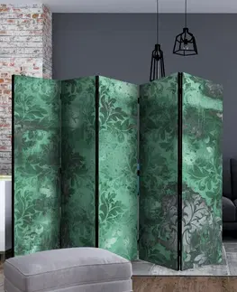 Paravány Paraván Emerald Memory Dekorhome 135x172 cm (3-dielny)