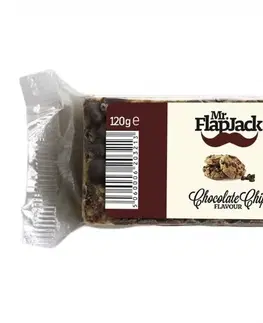 Orechy a sušené ovocie Mr. Flapjack 120 g – 6 príchutí Zvoľ príchuť: Čokoládové kúsky