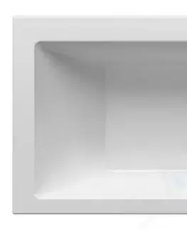 Vane RAVAK - Formy 01 Obdĺžniková vaňa akrylátová, 1700 mmx750 mm, biela (snowwhite) C691000000