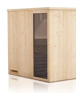 Fínske sauny Sauna PERHE 2018V s oknom