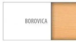 Regále z masívu Regál - masív RG123 | 70cm borovica Farba: Borovica