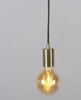 Zavesne lampy Moderné závesné svietidlo zlaté - Facil 1