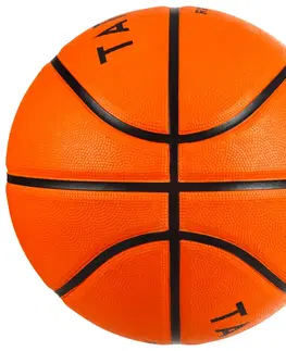 basketbal Basketbalová lopta R100 veľkosť 7 oranžová