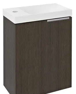 Kúpeľňa SAPHO - LATUS X umývadlová skrinka 39,4x50x22cm, borovica rustik LT110-1616