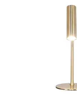 Stolné lampy Norddan 26085 Dizajnová stolová lampa Rapha mosadz