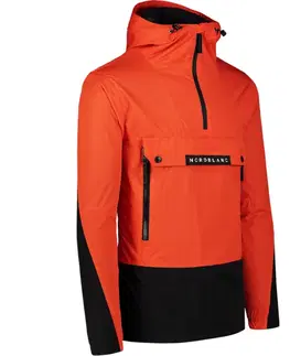 Pánské bundy a kabáty Pánsky anorak Nordblanc Outcome oranžový NBSJM7617_OIN M