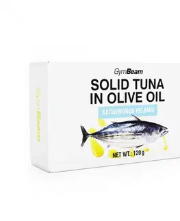 Ryby GymBeam Tuniak v olivovom oleji 25 x 120 g