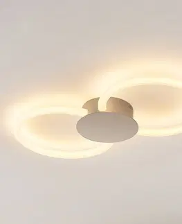 Stropné svietidlá Lucande Lucande Clasa stropné LED, 2 svetelné zdroje