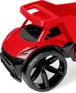 Hračky - dopravné stroje a traktory WADER - Maximus vyklápač červený