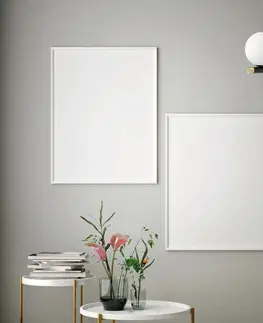 Nástenné svietidlá miloox by Sforzin Nástenné svietidlo Pomì s bielou sklenenou guľou