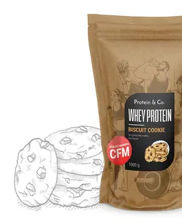 Proteíny Protein&Co. CFM Whey protein 80 1000 g PRÍCHUŤ: Salted caramel